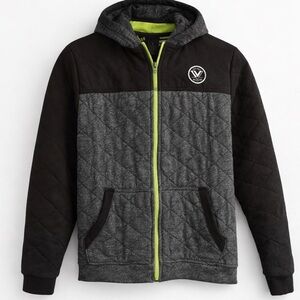 Shaun White Black and Gray Kids Jacket